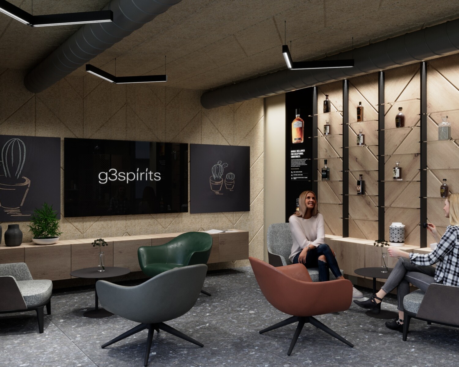 3D render of pavilion G3.