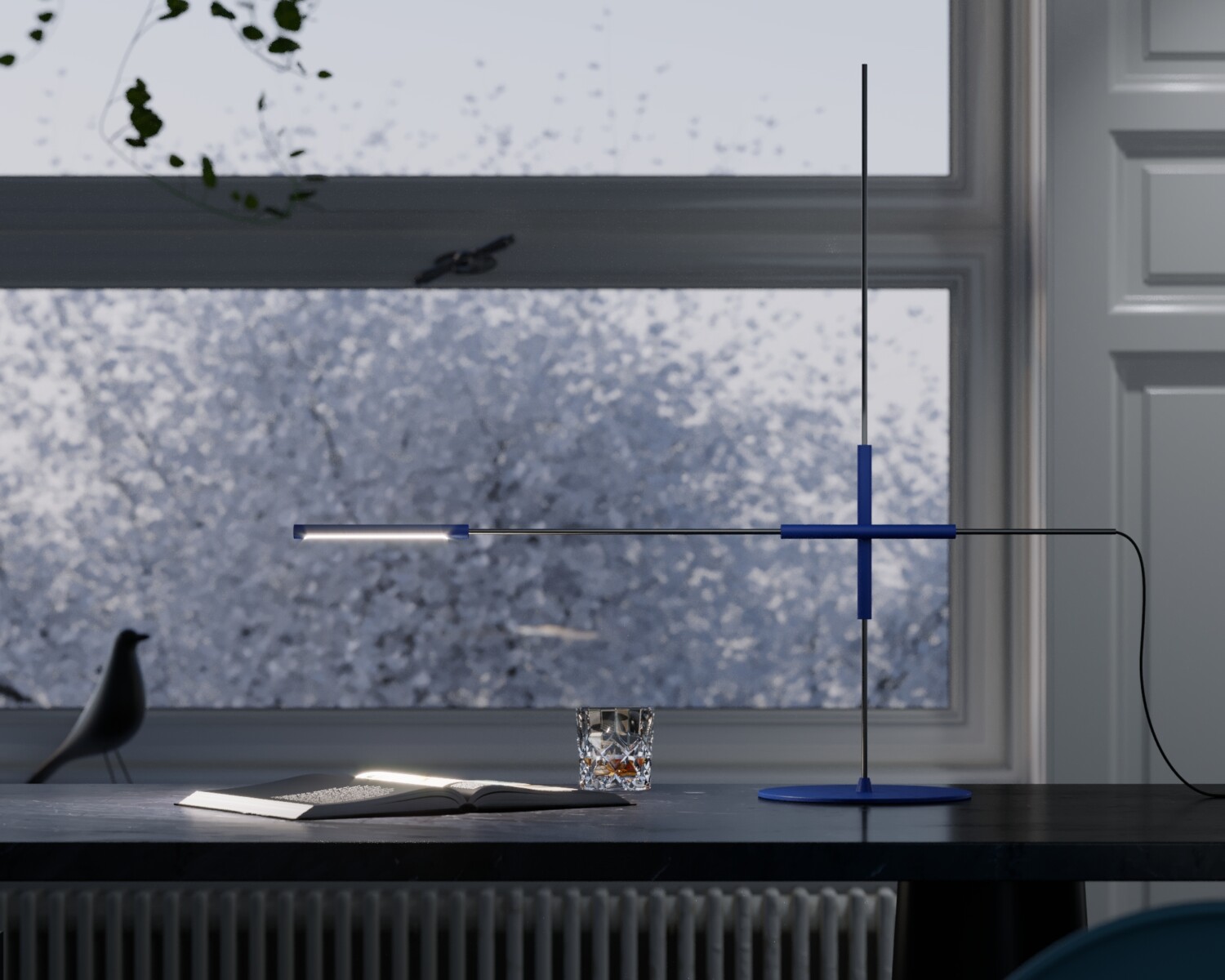 3D render of PLUSminus lamp.